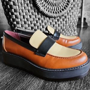 Franco Sarto NWOT Harper Platform Loafers